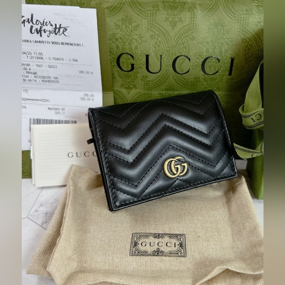 Gucci GG Marmont Small Wallet - Picture 1 of 10